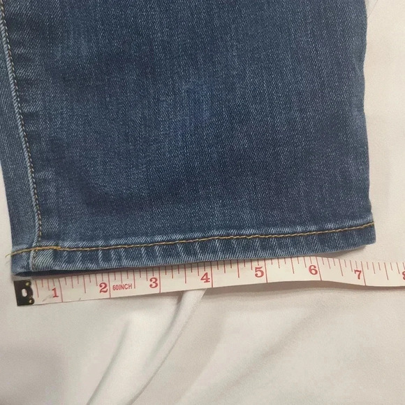 Old Navy, Power Slim, Straight Leg Blue Jeans. - Picture 2 of 9